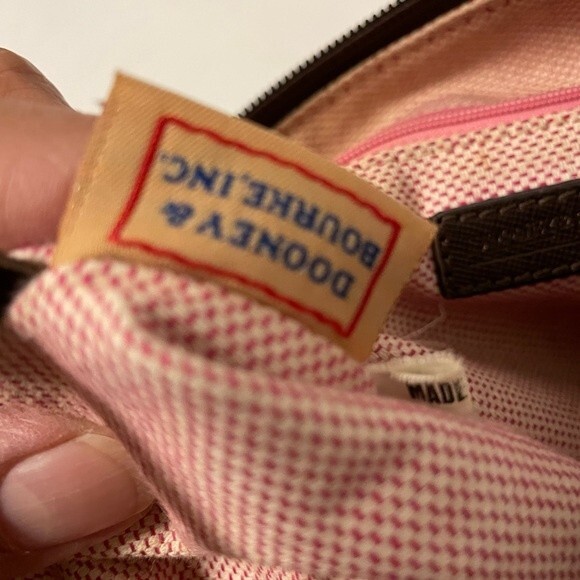 Vintage Signature Dooney & Bourke Logo Handbag - Picture 6 of 9